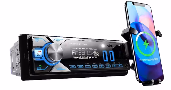 Transmissor FM Áudio Auto Áudio Estéreo para Carro Áudio Acessórios para Carro MP3 Player